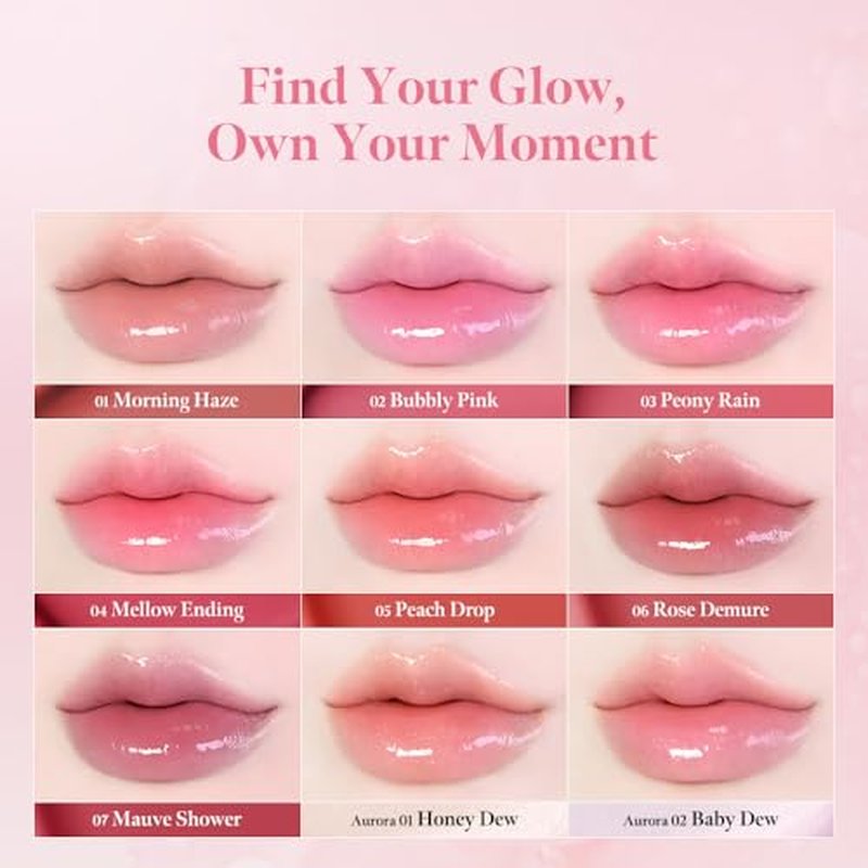 MILKTOUCH Dew Stain Sheer Lip Gloss Stocking Stuffers, Christmas Gifts (01 Morning Haze, 0.14 Fl Oz (Pack of 1))