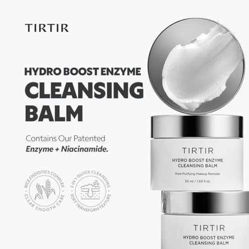 TIRTIR Hydro Boost Enzyme Cleansing Balm 4.05oz – Deep Hydrating Gentle Exfoliation