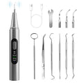 Electric Teeth Plaque Remover Kit with LED Light & 5 Modes - Tartar & Dental Cleaning Tool