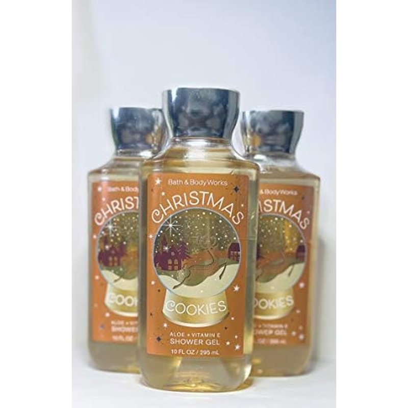 Bath and Body Works Christmas Cookies Shower gel 2020 set of 3
