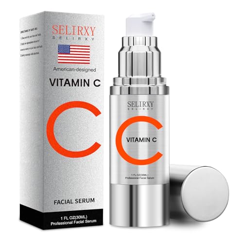 Unscented Vitamin C Serum for Mature Skin - Anti-Aging Face & Neck Treatment