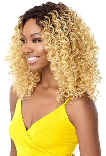 Synthetic Lace Front Wig with Hand-Tied Part for Women - Deandra S1B/30
