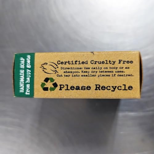 Eucalyptus Goat Milk Soap Bar - 5 Oz Pack of 3 Natural & Cruelty-Free