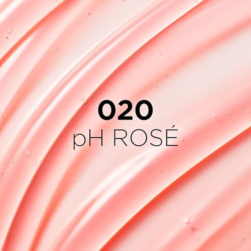 L'Oreal Paris Plump Ambition pH Hyaluron Lip Oil, Color Shifting Lip Tint with 24HR Hydration, Volumizing Shine and Lasting Color, 020 pH Ros?
