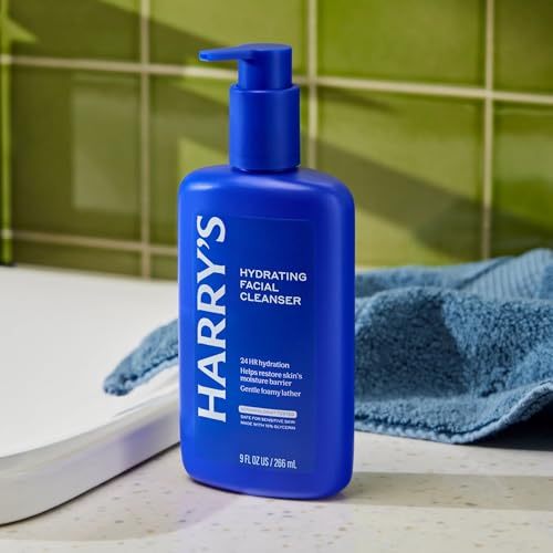 Harry's Hydrating Face Wash for Men - 9 fl oz Pack of 2 - Gentle, Moisturizing
