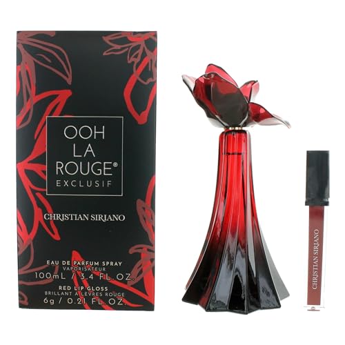 Christian Siriano Ooh La Rouge Exclusif 2-Piece Gift Set - 3.4oz EdP & Red Lip Gloss