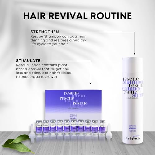 Artègo Easy Care T Rescue Shampoo 8.5 Fl Oz – Hair Loss Prevention & Strengthening Formula