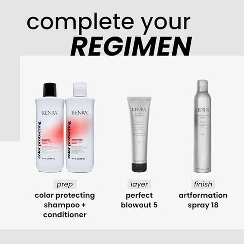 Kenra Perfect Blowout 5 | Light Hold Styling Cr?me | Provides Thermal Protection | Increases All Over Body & Fullness | Lightweight Formula | All Hair Types