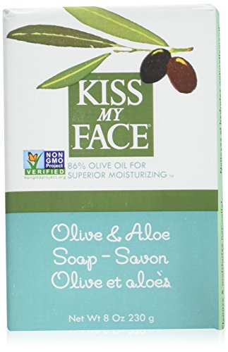 Olive & Aloe Bar Soap - Natural Moisturizing 8oz (6 Pack)