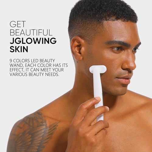 Bridigi 9-in-1 Red Light Therapy Face Wand – LED Skin Rejuvenation & Anti-Aging