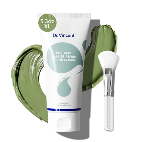 Deep Pores Cleansing Clay Mask for Face with Mud and Natural Extracts - Large 5.3 oz