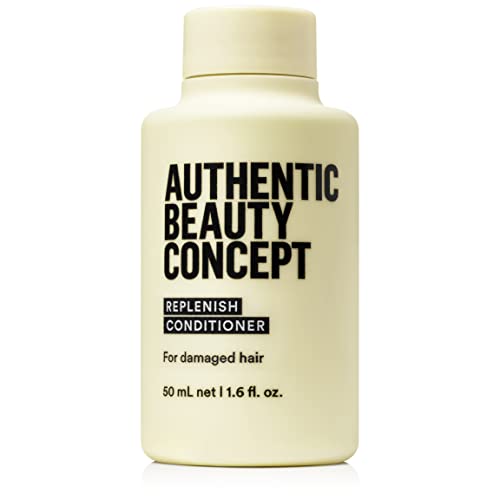 Authentic Beauty Concept Replenish Conditioner | Damaged Hair | Seals Cuticle of Damaged Hair | Vegan & Cruelty-free | Silicone-free