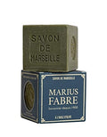 Marius Fabre Marseille Soap - 3 Pack, 400g Natural Olive Oil Bar Soap