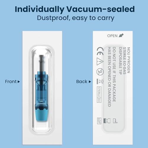 Nano Microneedling Pen Cartridges for Dr Pen A11 M8S - 15 Pieces, Home Use