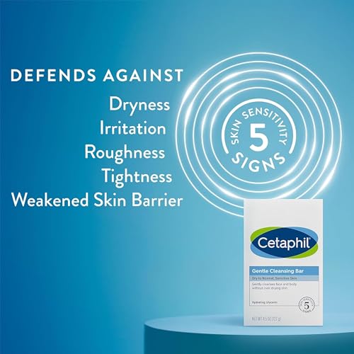 Gentle Cleansing Bar, 4.5 Ounce Bar (Pack of 3)