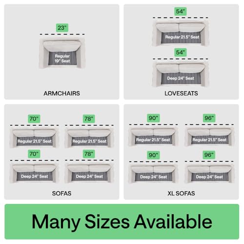 GORILLA GRIP Grey Couch Cushion Support Board 24x90 for Sagging Sofas – XL Oversized