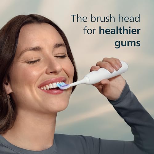 Philips Sonicare G3 Brush Heads 2-Pack White - 6 Month Supply | Compatible with All Sonicare Click-On Models