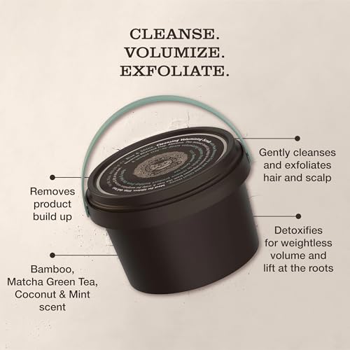 Tweak¡¯d by Nature - Rise & Shine Cleansing Volumizing Hair Scrub for Scalp Treatment, Exfoliating Scrub for Fine Hair, Nourishing Scalp Care for Instant Shine, Sulfate Free, Paraben Free (16 ounces)