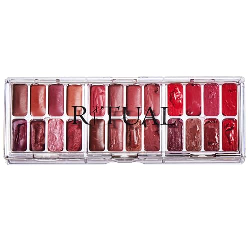 KIT RITUAL Empty Makeup Palette with 8 Wells - Portable Storage Organizer