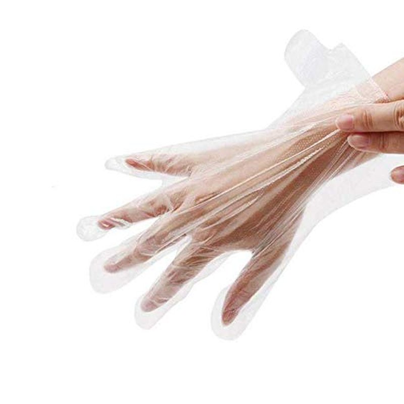 200 pcs Thick Disposable Plastic Hand Glove Mitt Covers for Paraffin Wax Therapy Treatment - Great for Wax Machines