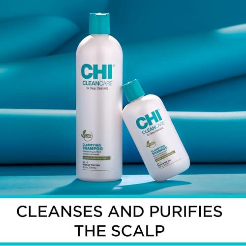 CHI CleanCare Clarifying Shampoo 25 Fl Oz - Deep Cleanses Hair & Scalp