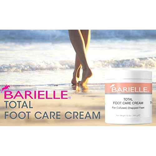 BARIELLE Total Foot Care Cream 12 oz. ? Foot Cream for Dry, Cracked, Feet