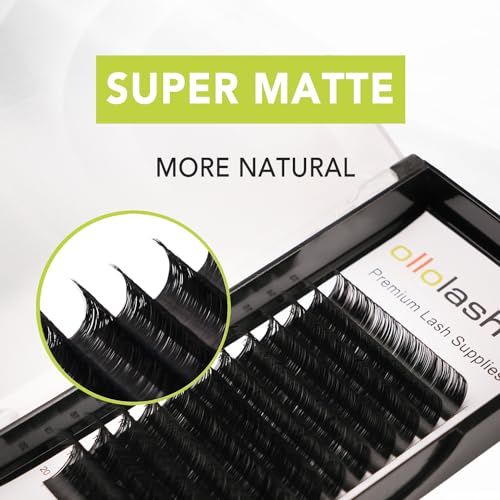 Bottom Lash Extension J Curl 0.07mm Mix4-7mm 4mm 5mm 6mm 7mm Black Color Bottom Lash Extensions, Professional Supplies for Lash Techs (Bottom-J-0.07, 4-7mm)