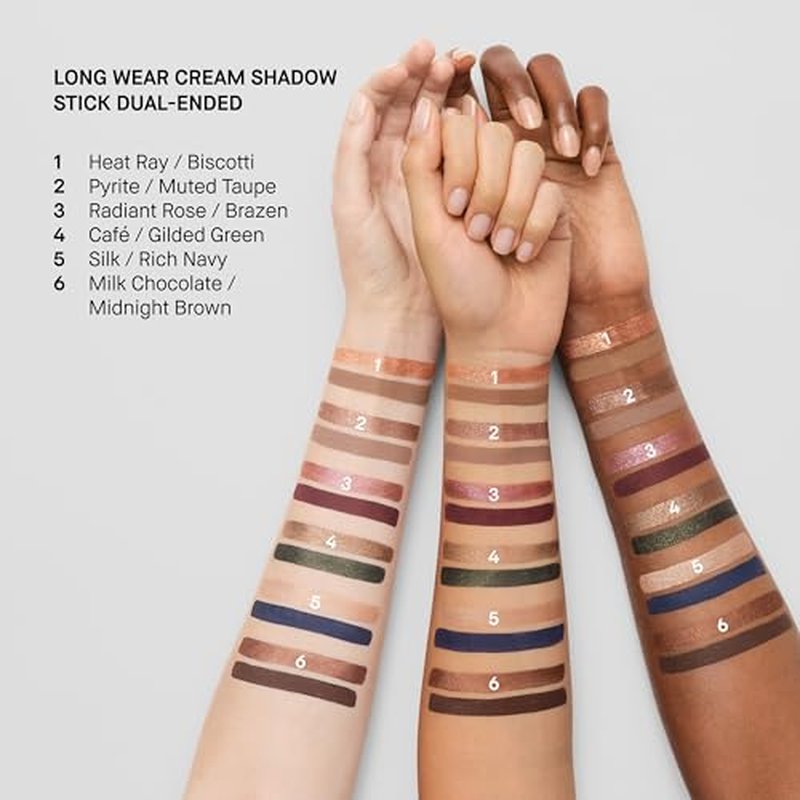 Bobbi Brown Dual-Ended Long-Wear Cream Shadow Stick | Swipe & Go Cream Eyeshadow Stick | 24-Hour Wear for Effortless Eyes, 0.06 Ounce