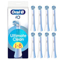 Oral-B Ultimate Clean Replacement Brush Heads Pack of 8 for Oral B iO Electric Toothbrushes - White Variation
