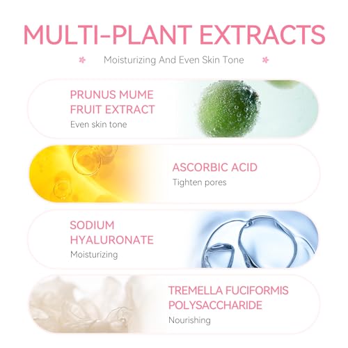 60 Mini Travel Skincare Products, Mini Travel Items Including Face Wash, Serum, Toner, Lotion, Moisturizing Cream, Sakura Mud Mask, Face Skin Care Routine Kit Organic Skin Care Set