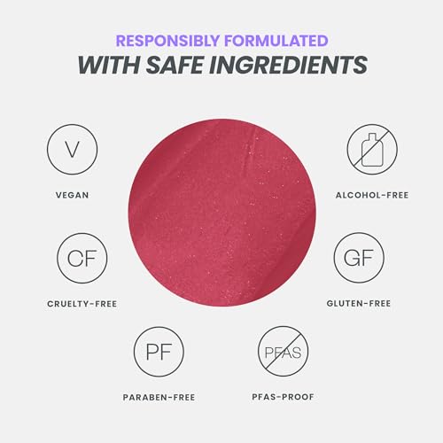 Wonderblading Lip Stain Peel Off Masque (Charming) with 360 Contour Lipliner (Saddle)