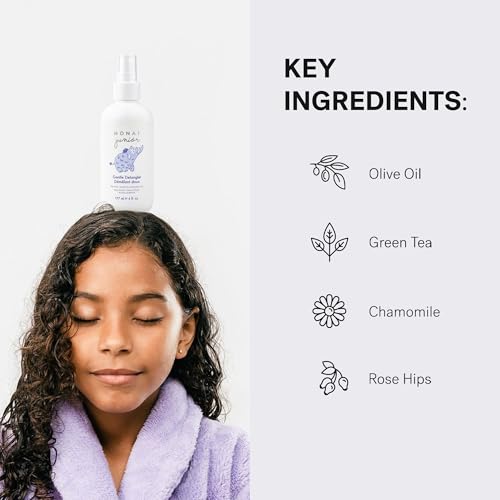 Kids Detangler Spray - Gentle, Tear-Free Hair Conditioner & Tangle Remover