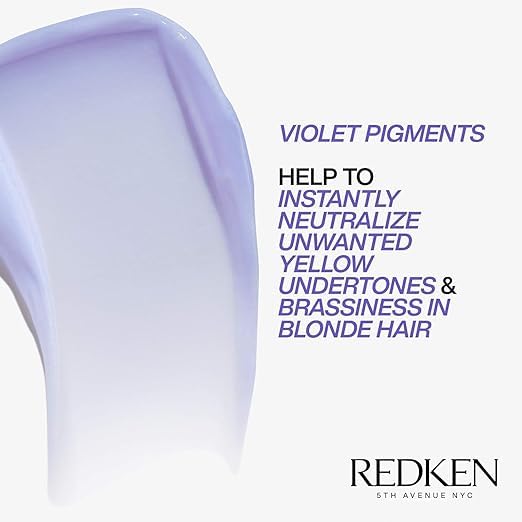 Redken Blondage Purple Conditioner 10.1 Fl Oz - Tones & Moisturizes Blonde Hair