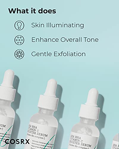Vitamin C Serum with AHA BHA Niacinamide for Brightening & Anti-Aging - 1 fl oz