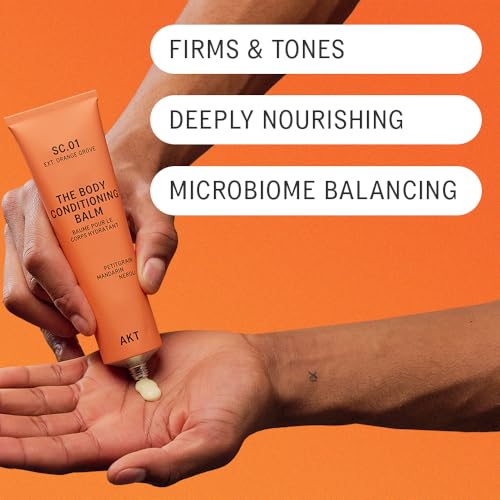 AKT Body Conditioning Balm - All Genders, 3.4 Fl Oz, Orange Grove Variation