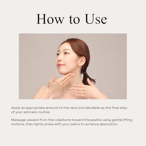 Gold Neck Cream - Firming Anti-Aging Skin Care with 24K Gold & Peptides