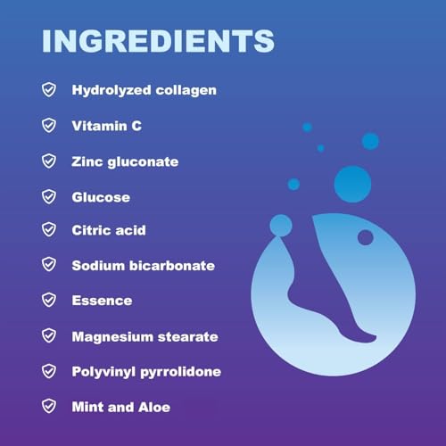 Diabetic Foot Soak Effervescent Tablets Pack of 3 (96 Count) - Rehydrate & Soothe Feet