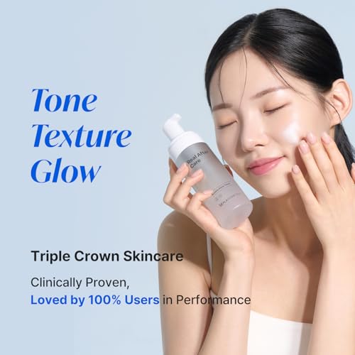 idplacosmetics Real After Care Bubble Glow Toner 5.07 fl.oz (150 ml) ? Micro-Bubble with 42% Rice Bran Water & Gentle AHA/PHA/LHA Exfoliation Hydrating Korean Toner for Smoother Look
