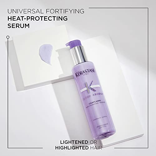 KERASTASE Blond Absolu Cicaplasme Serum - Hydrating Leave In Serum For Color Treated Hair, Heat Protects Up To 450¡ÆF, Strengthens and Prevents Breakage