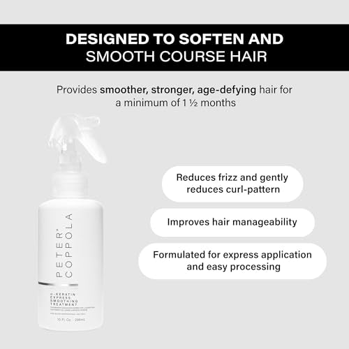 Keratin Smoothing Treatment for Hair - Formaldehyde-Free, Long-Lasting Results