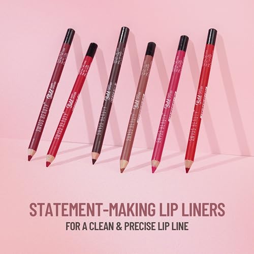 SWISS BEAUTY Bold Matt Lip Liner | Long-lasting |Matte Finish | Non-drying | Shade-09, 1.6gm