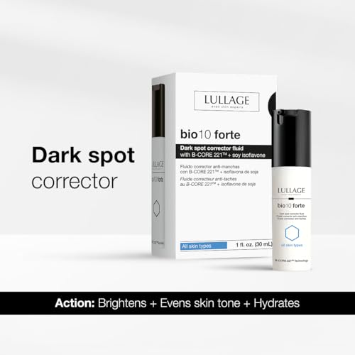 LULLAGE Bio10 Forte Dark Spot Corrector Serum for Face, Hydrating & Brightening