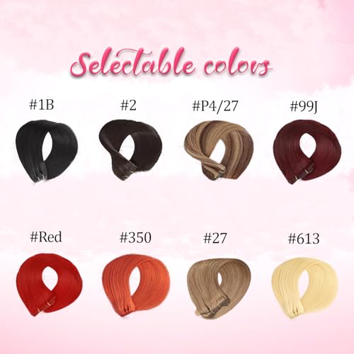 FZV Colorful Clip-In Hair Extensions 8pcs 120g 22 Inch - #350ST