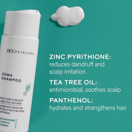Dandruff Control Shampoo with Zinc Pyrithione for Dry Scalp - 8 fl oz