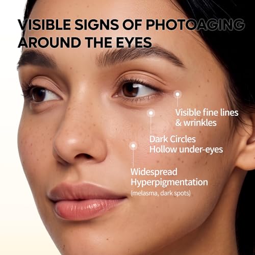 Dr.Melaxin C·E Ferulic Eye Cream for Dark Circles Wrinkles & Hyperpigmentation - 0.52 oz