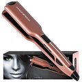 Magnifeko Rosegold Professional Flat Iron Hair Straightener Wide Plate & Digital Display
