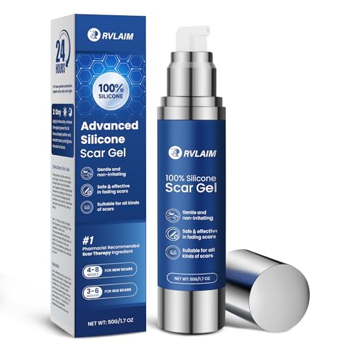 Silicone Scar Gel for Old & New Scars - 50ML Advanced Scar Removal Treatment