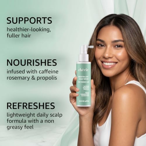 Rosemary & Caffeine Hair Serum for Thinning Hair - 3.4 fl oz | Strengthening & Nourishing