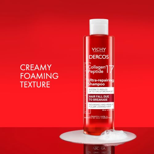 VICHY Dercos Collagen Peptide 17 Ultra Repairing Shampoo +