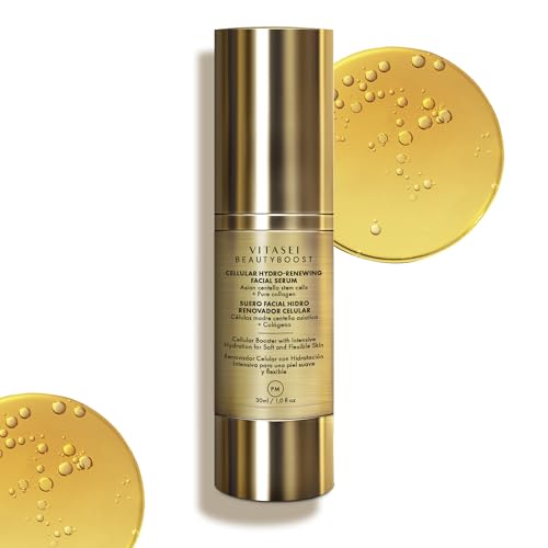 PM Face Serum - Cellular Hydro-Renewing Night Facial Serum with Collagen & Stem Cells - 30ml
